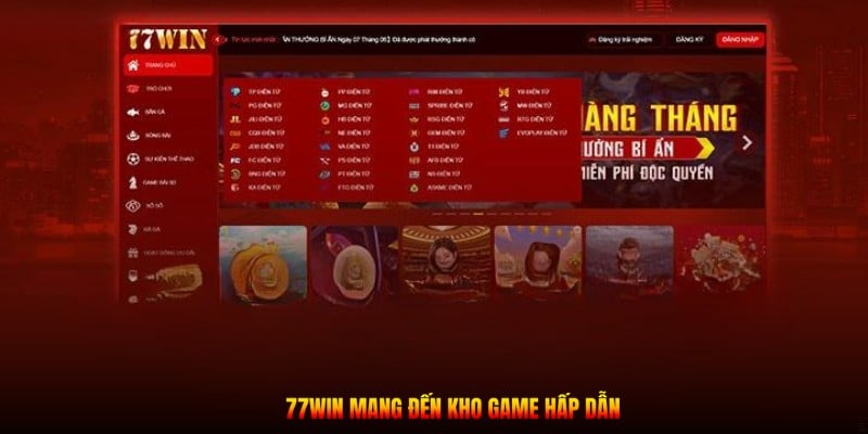 77WIN mang đến kho game hấp dẫn